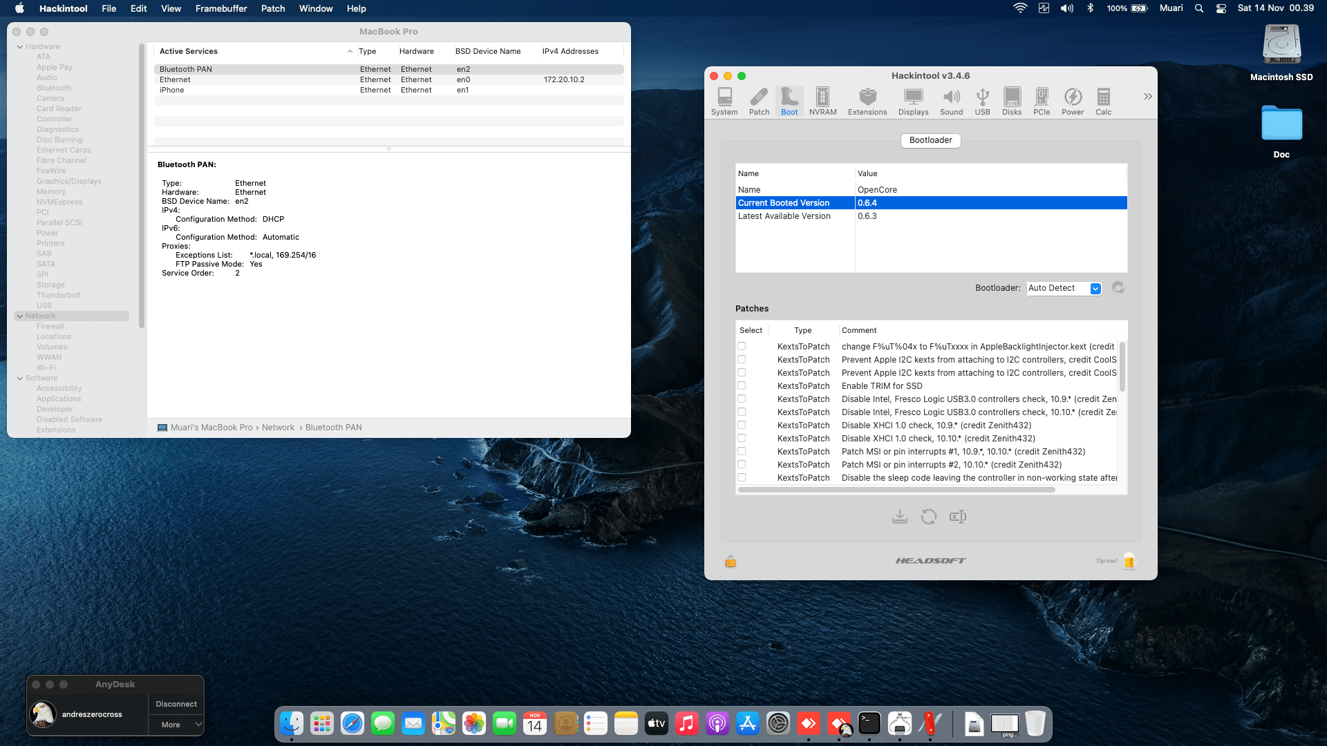 Asus ZenBook UX333FA A5811T 2nd [WhiskeyLake   Intel UHD 620 + I2C]   OpenCore 8